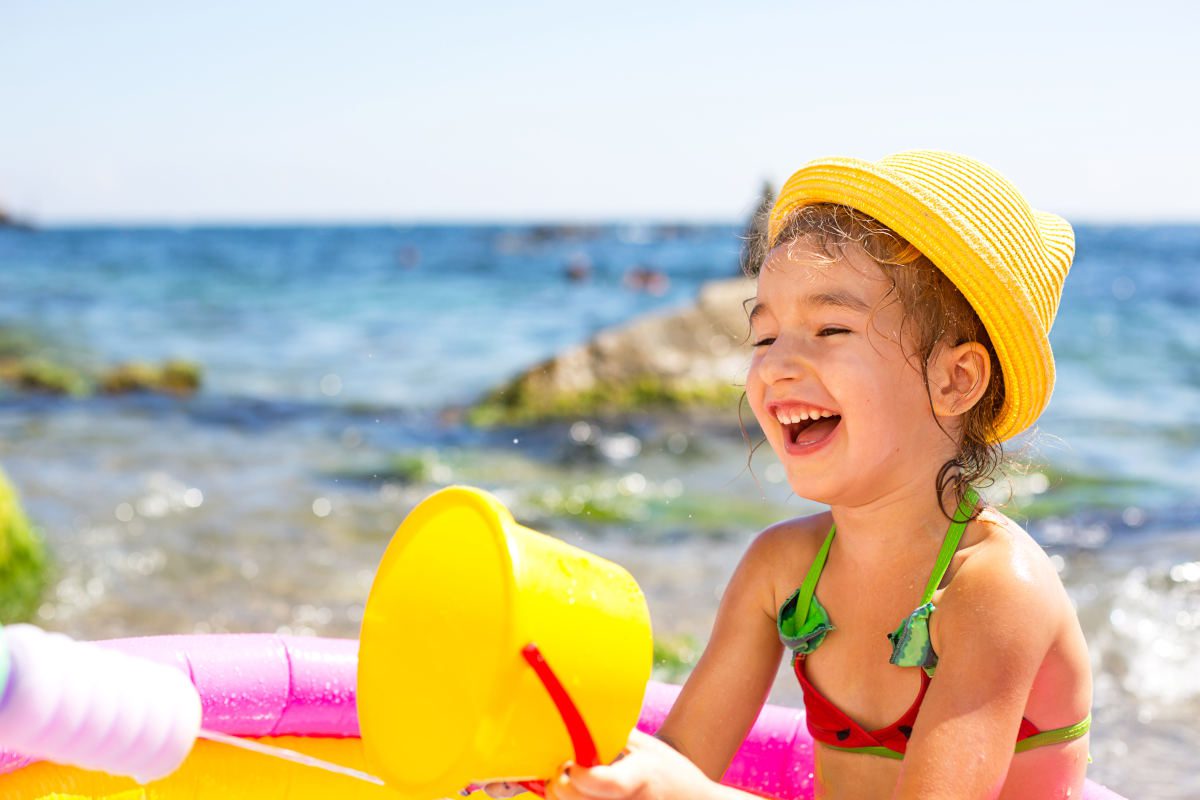 spiagge per bambini